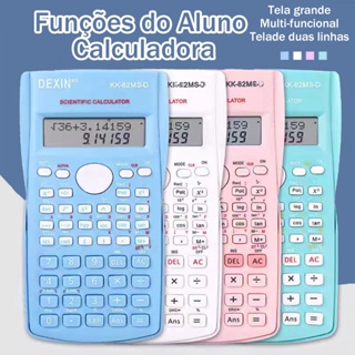 Calculadora Científica Escola de Engenharia Científica Estacionário Cálculo Ferramentas em Oferta na Shopee