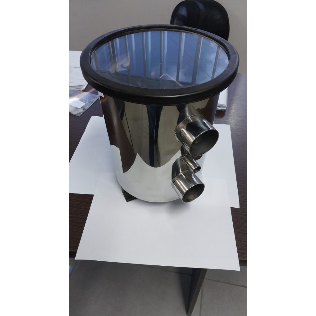aerador de 5 litros usado em ordenhadeira canalizada e semi-canalizada cabe em todas as marcas e mode