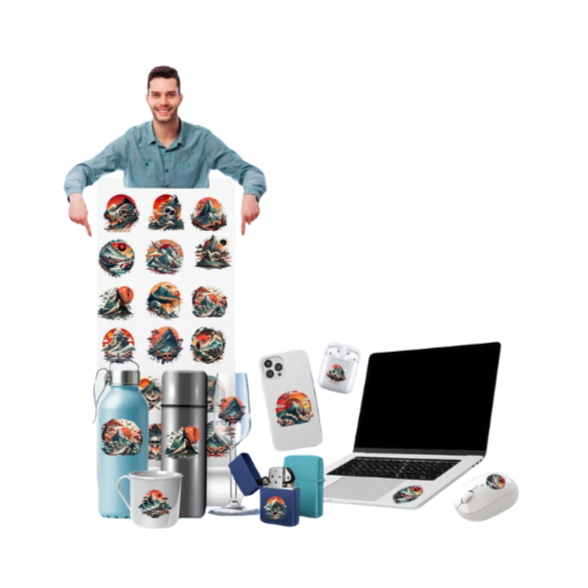 Impressão Dtf Uv Folhas 1 metro A4 A3  28cm de largura Sua Arte Cores Vibrantes em Oferta na Shopee