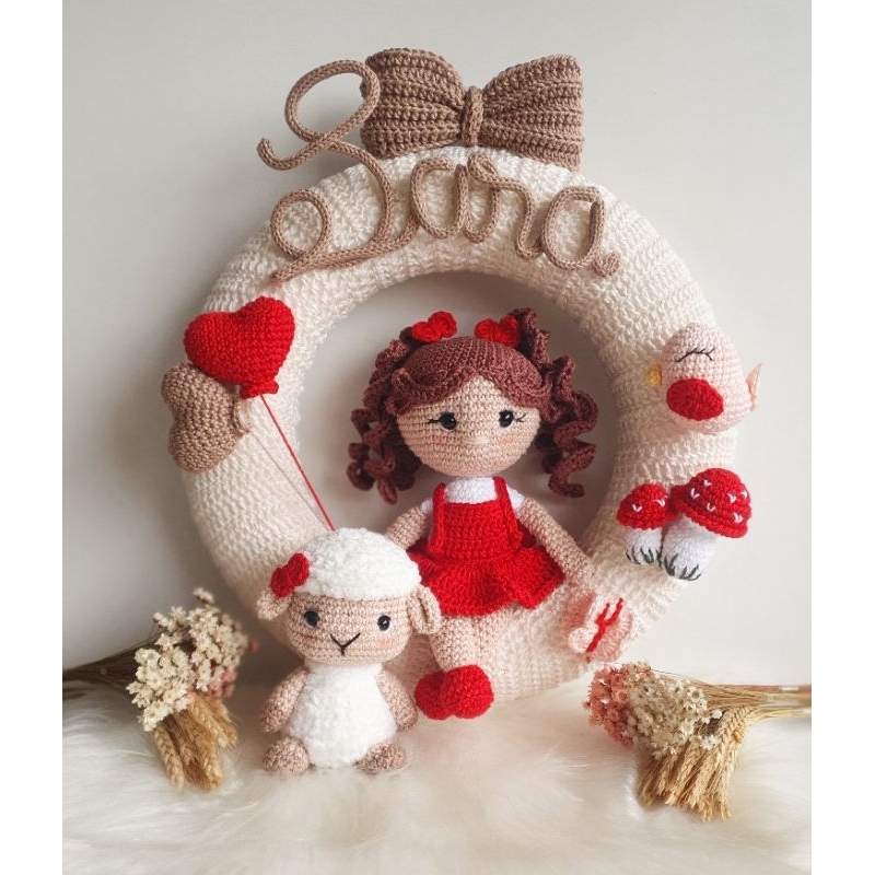 Guirlanda Porta Maternidade Amigurumi: Onde Comprar | BuscaProdutos