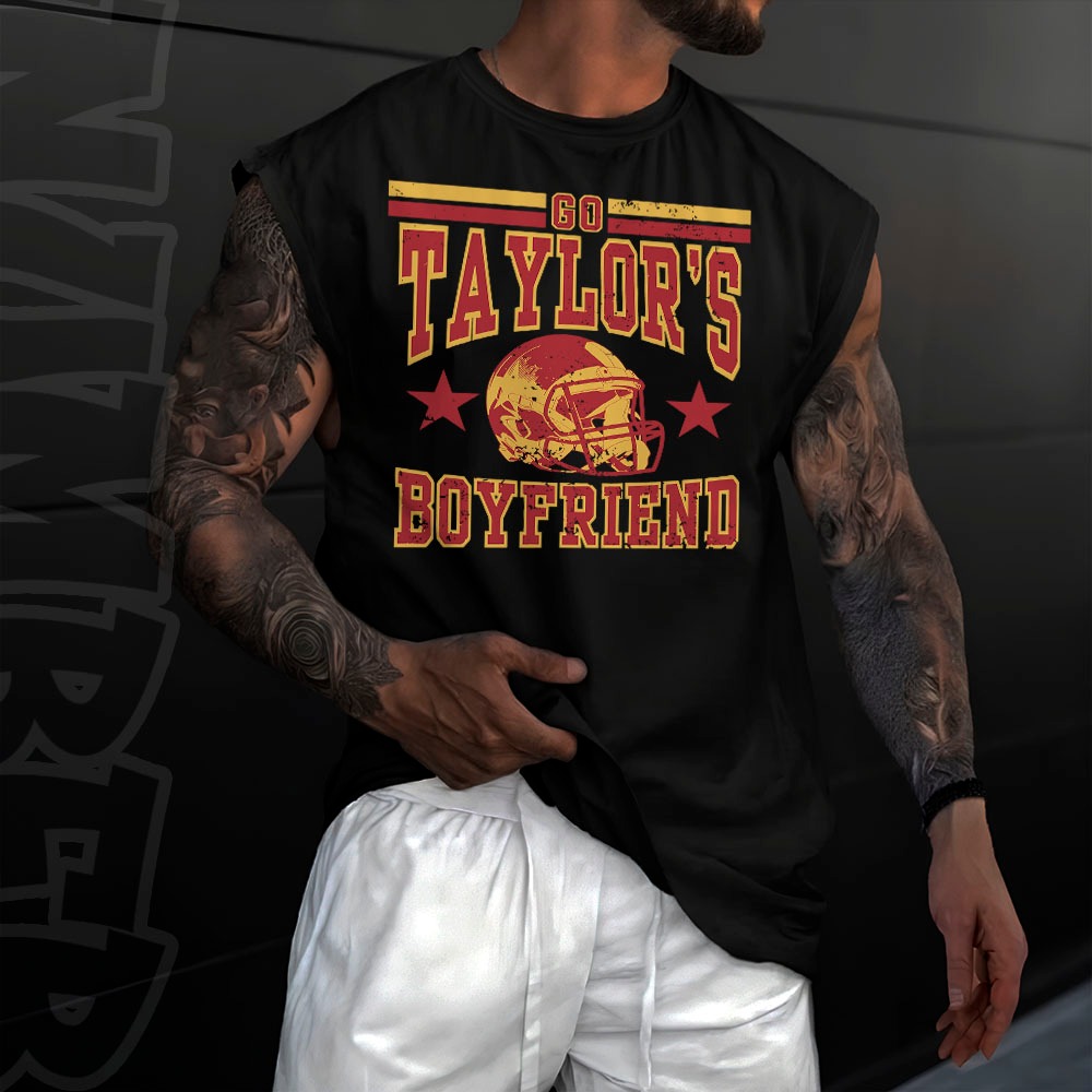 Camiseta regata machao oversized masculino go taylor swift boyfriend all Chiefs  star Travis Kelce Longline algodao unis
