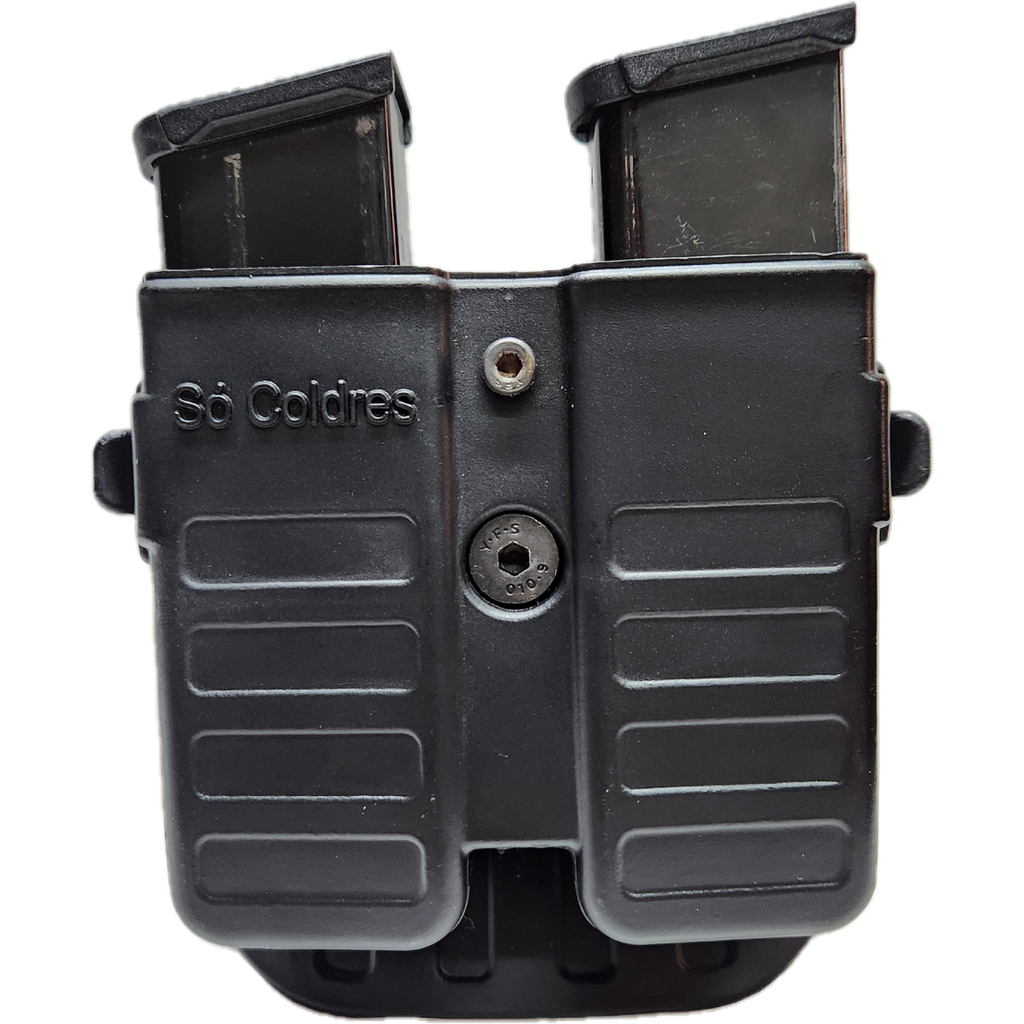 Porta Carregador Polímero Externo Duplo Pistola Taurus GX4 Carry