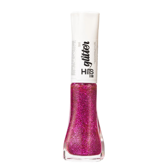 Esmalte Hits Glitter Amsterdam Pink - Beauty