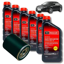 KIT TROCA DE ÓLEO 5W30 SP MOTORCRAFT + FILTRO ( FUSION 3.0)