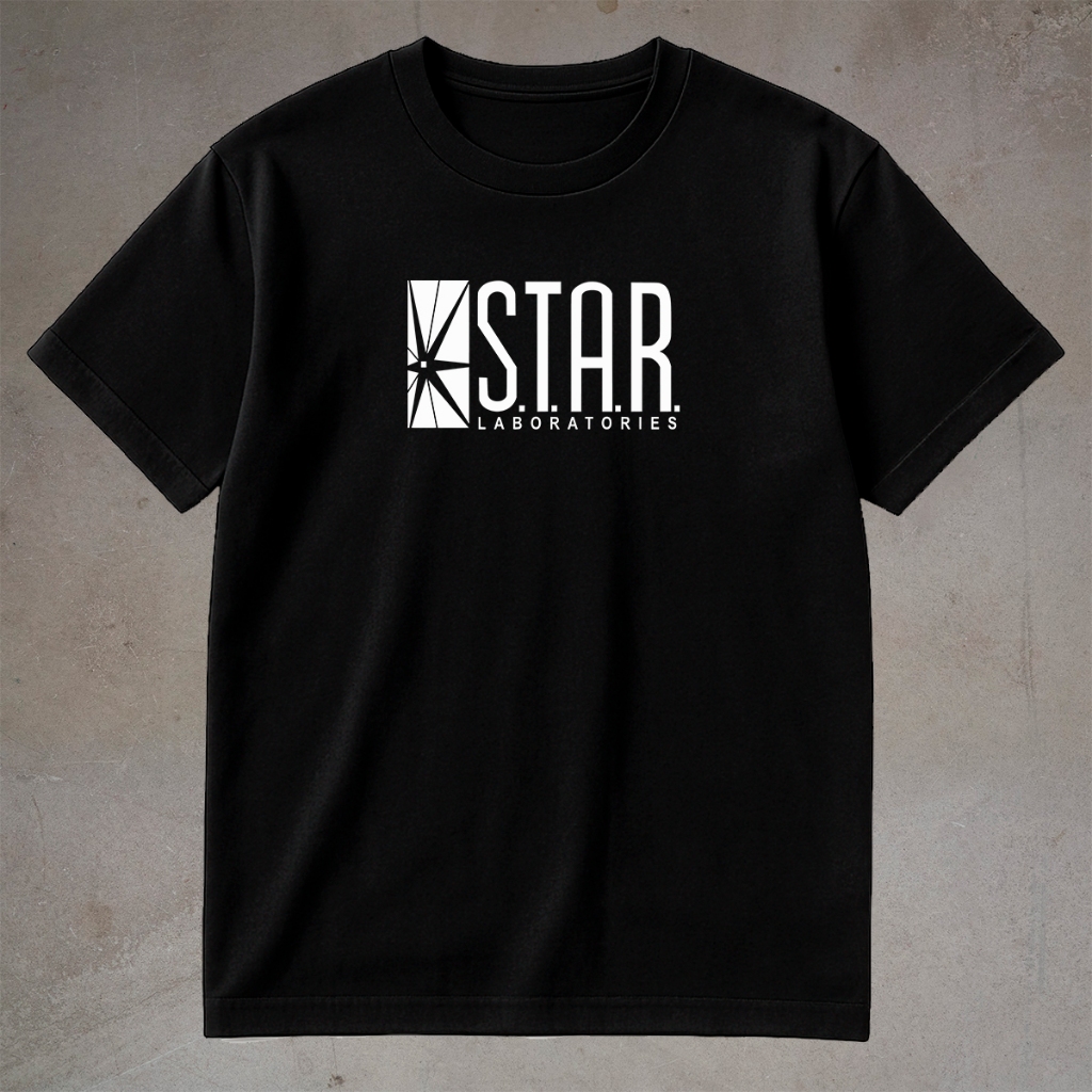 Camiseta Star Laboratories Camisa 100% Algodão Masculina Feminina Blusa The Flash Serie
