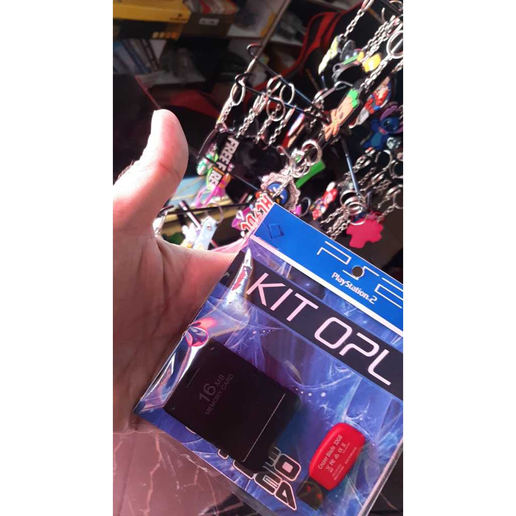 PEN-DRIVE 32 GB + JOGOS ( À SUA ESCOLHA ) + MEMORY CARD ( COM O PROGRAMA OPL )