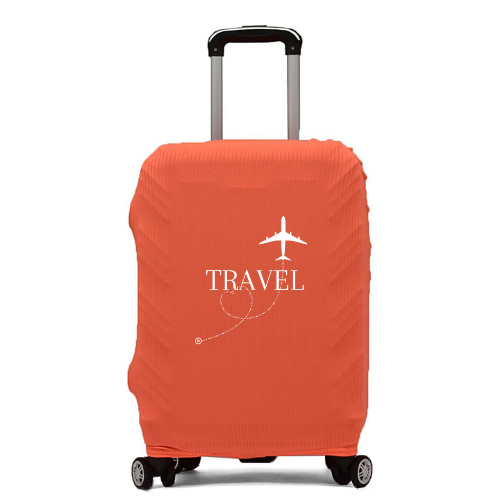 Capa Protetora para mala de Viagem Estampada DTF tecido canelado premium Promoção