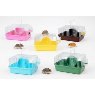 Mini Gaiola para Hamster Pequenos roedores Casa Casinha Sirio Russo Gerbil Chines Anão em Oferta na Shopee