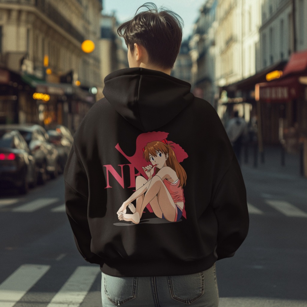 Moletom Gola Redonda Blusa De Frio Casaco Oversized peluciado streetwear gringa estampado Anime Boxy Premium