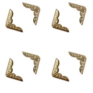 Cantoneira Para Diário Bíblia Agenda  21x21mm Dourada. em Oferta na Shopee