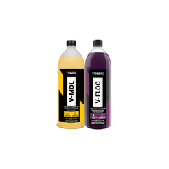 Kit Shampoo Concentrado Limpeza Pesada V-floc + V-mol 1,5L - Vonixx
