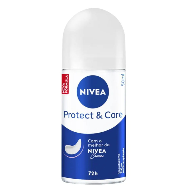 Desodorante Nivea Protect & Care Roll-On 50mL