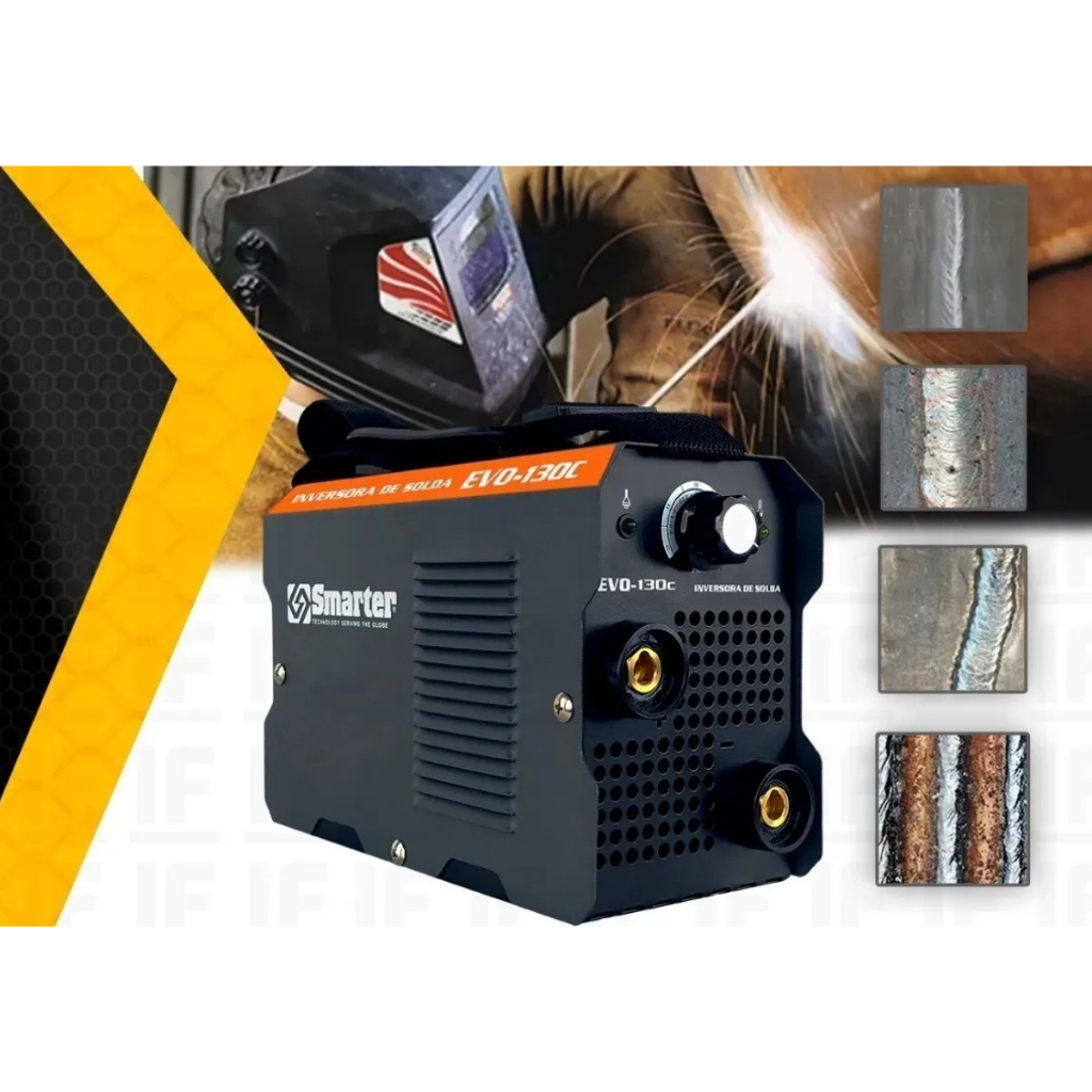 Maquina De Solda Para Inicante/hobby Com Inversor Leve,Pratica e portatil Smarter