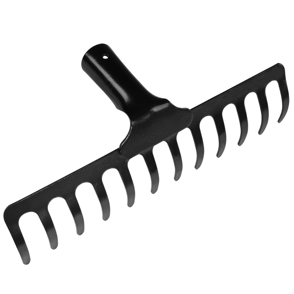 Ancinho Curvo Leve Tramontina Metálico 12 Dentes Sem Cabo 77101/124 em Oferta na Shopee