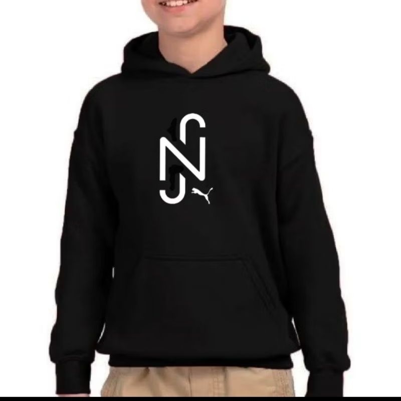 Blusa de frio Moletom canguru NJ futebol infanto juvenil
