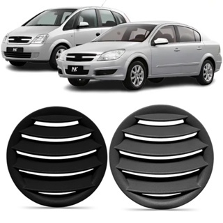 Par / Un  Difusor De Ar Superior Meriva Vectra 2003 2004 2005 2006 2007 2008 2009 2010 2011 2012 Preto 1ª Linha Novo em Oferta na Shopee