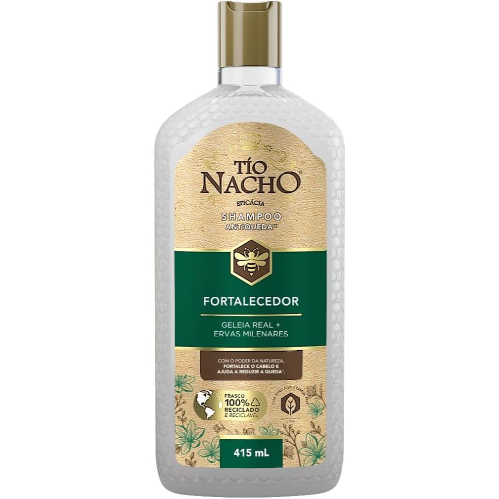 Shampoo Tio Nacho Antiqueda Fortalecedor com 415ml em Oferta na Shopee