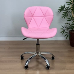 Cadeira Slim Eames Charles Eiffel Giratória Estofada