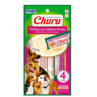 Petisco Purê Churu Dog Original Inaba Diversos Sabores Para Caes De Todas As Raças e Portes