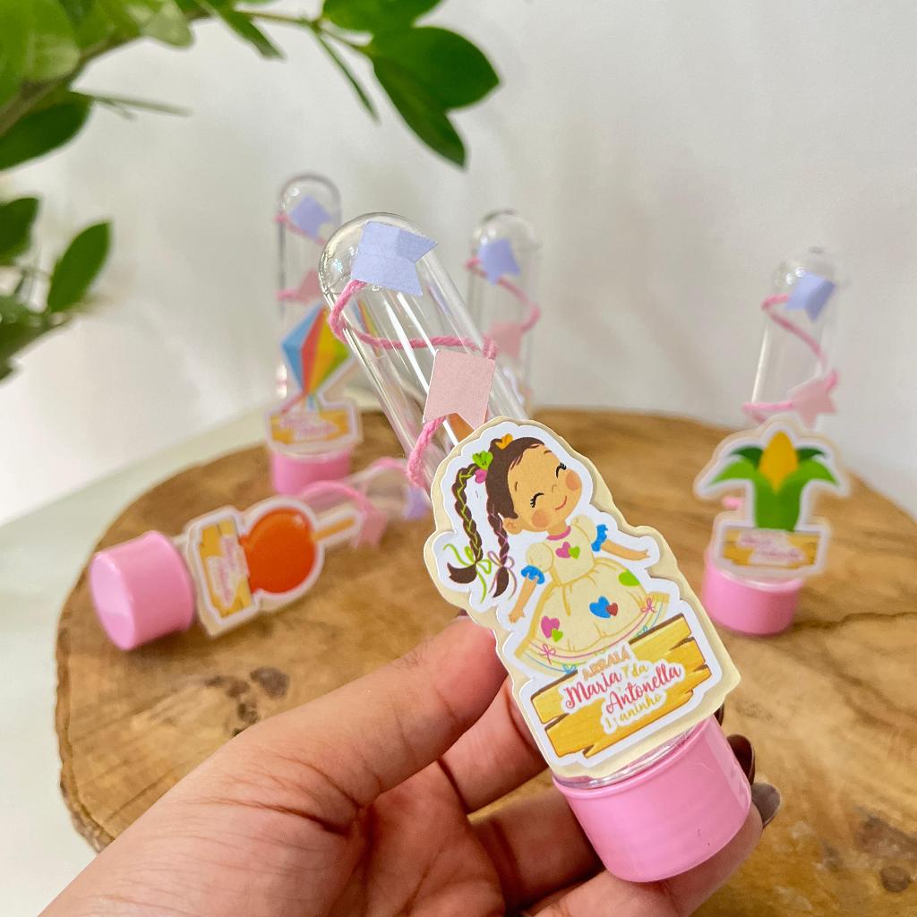 Tubete Festa Junina | Personalizados | Lembrancinhas | Decoração Infantil | Aniversário
