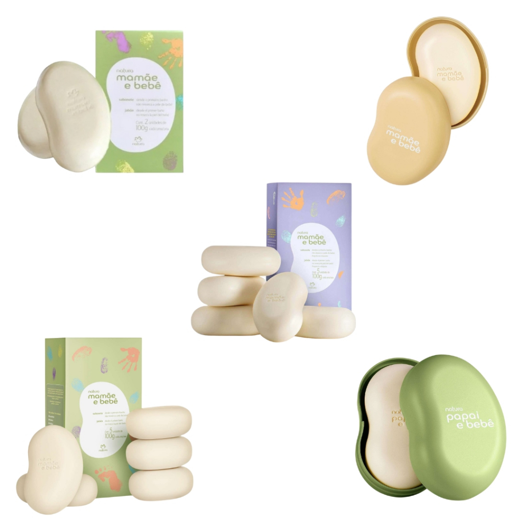 Natura Sabonete em barra Mamãe/Papai e Bebê