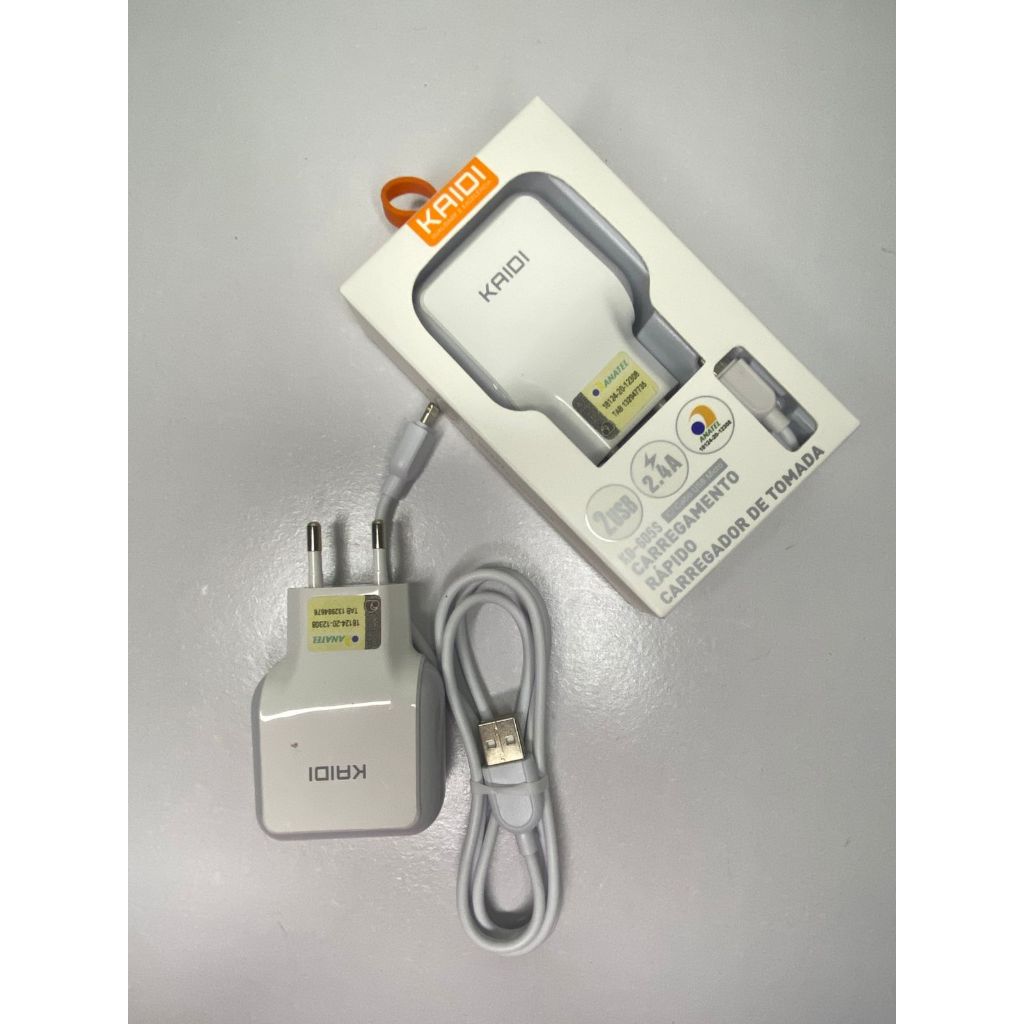 carregador original kaidi carregador turbo carregador de celular original carregamento rapido