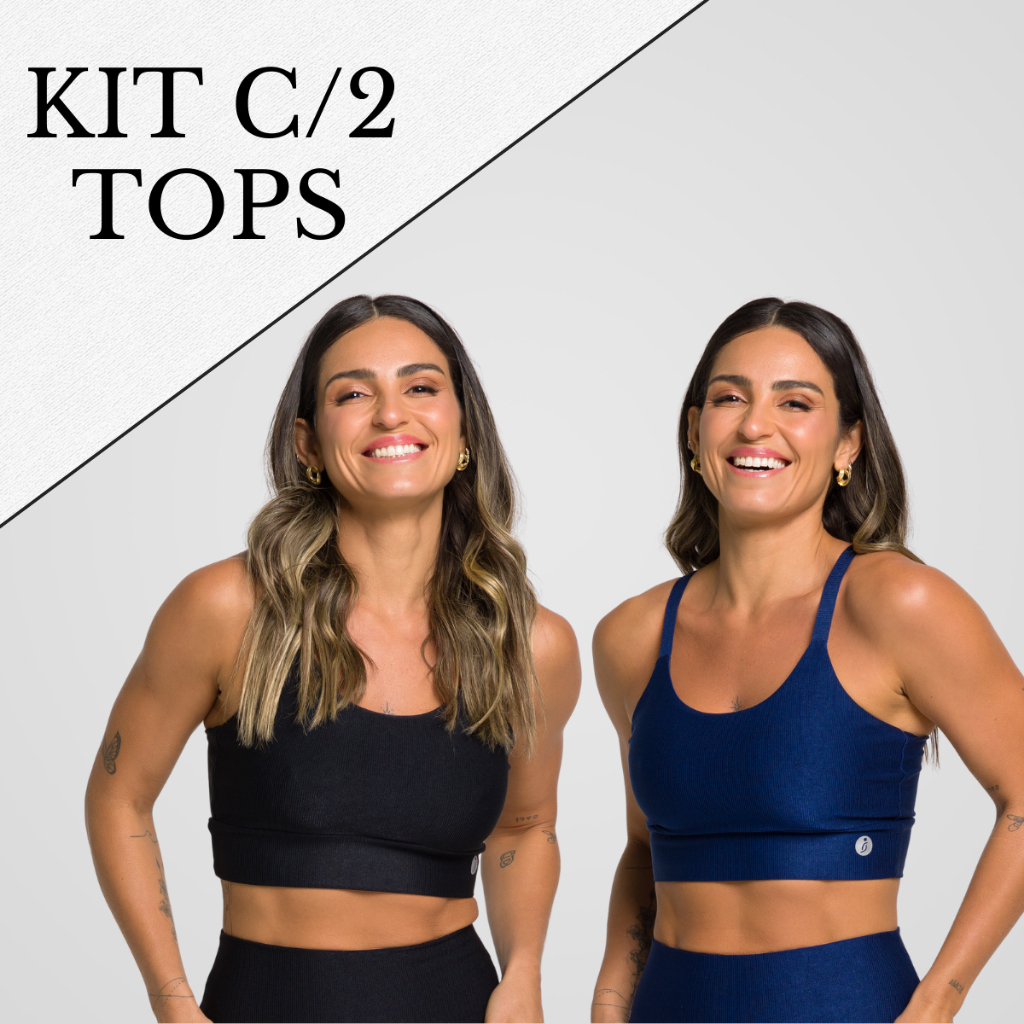 Kit 2 Top Antonella Alcinha Fina Sem Bojo Toper Moda Fitness Feminina Academia Verão Esportes em Oferta na Shopee