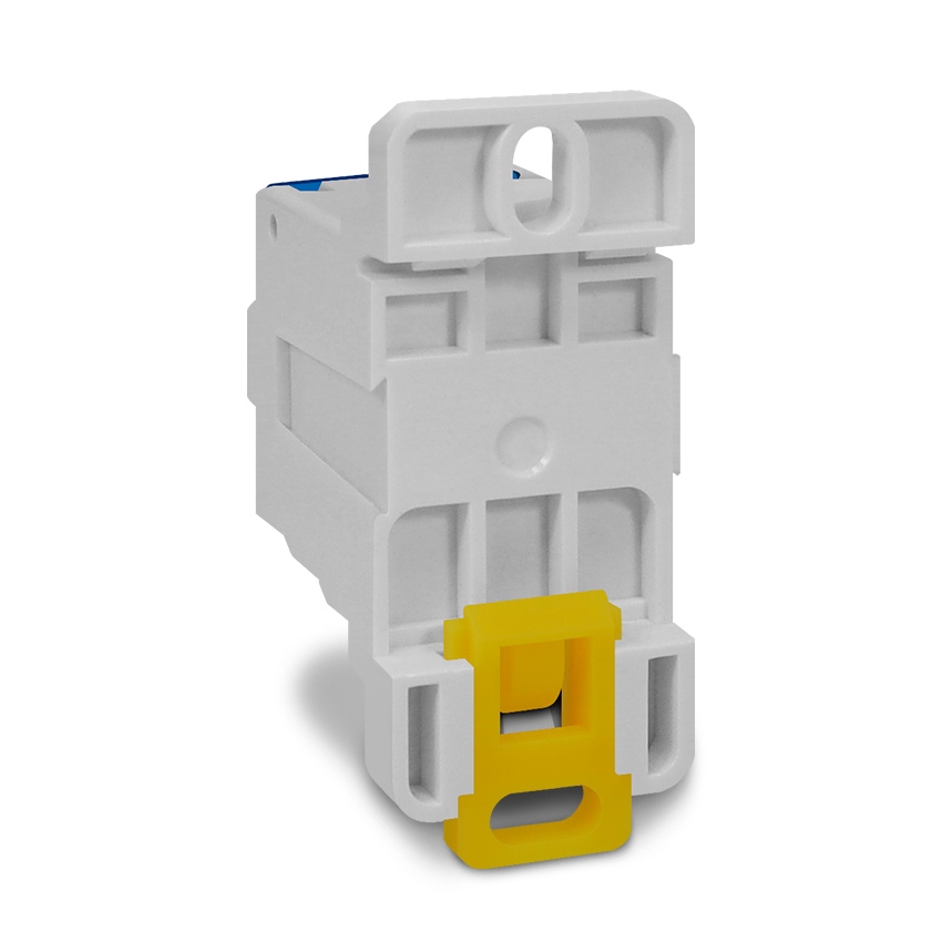 Bloco de Distribuição UKK-80 80A com 1 Entrada Cabo 16mm² e 6 Saídas Cabo 6 e 16mm²