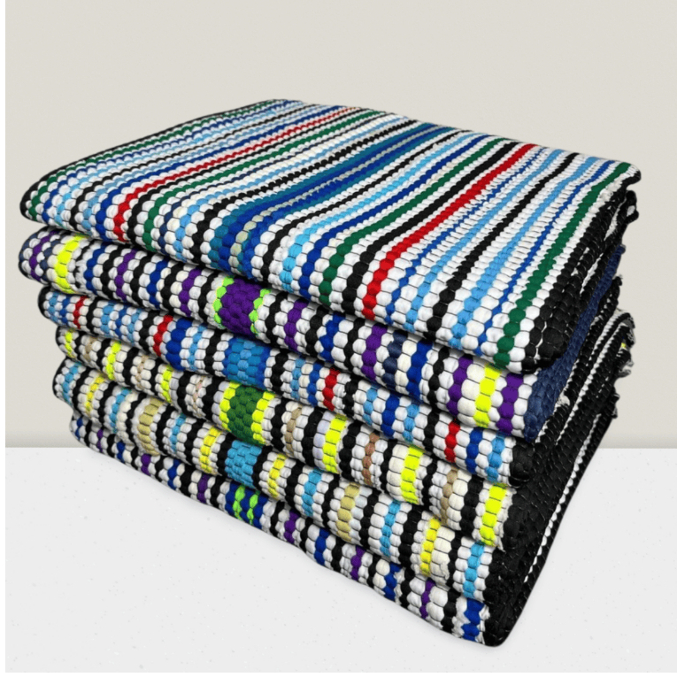 KITs 12, 10 e 6 TAPETES TRANÇADOS NYLON TRADICIONAL CAPACHO COZINHA PORTA QUARTOS VARANDAS ESCRITORIO