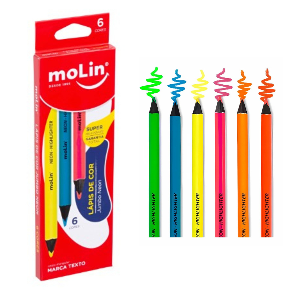 Lápis Molin Jumbo: Onde Comprar | BuscaProdutos