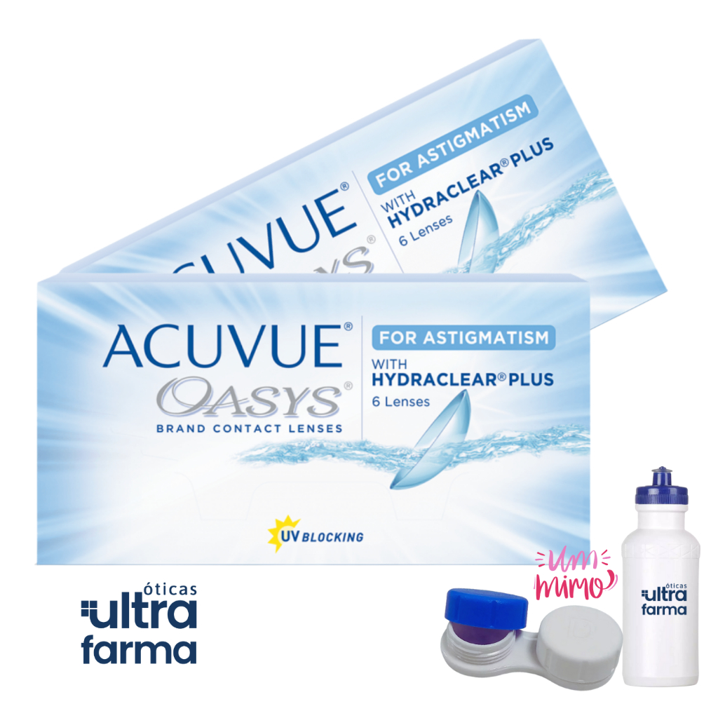 Lentes De Contato Acuvue Oasys Astigmatismo