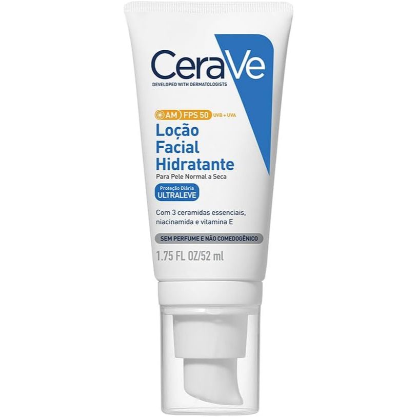Cerave Loção Hidratante FPS50 52ML em Oferta na Shopee