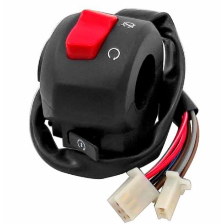 Interruptor de partida p/moto Yamaha YBR 125 e 06/08 - YBR 125 Factor E/ED 09/13 (PARTIDA E EMERGECIAS/START STOP)
