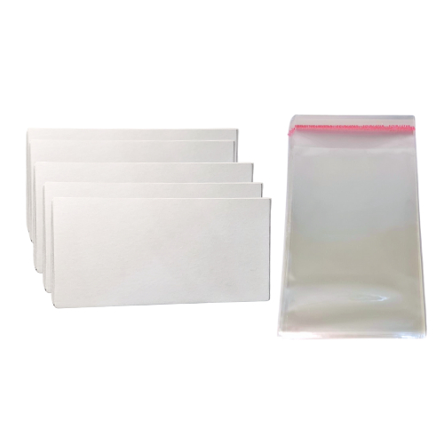 Kit Cartela Faixa de Bebê + Saquinho - 100 Unidades em Oferta na Shopee