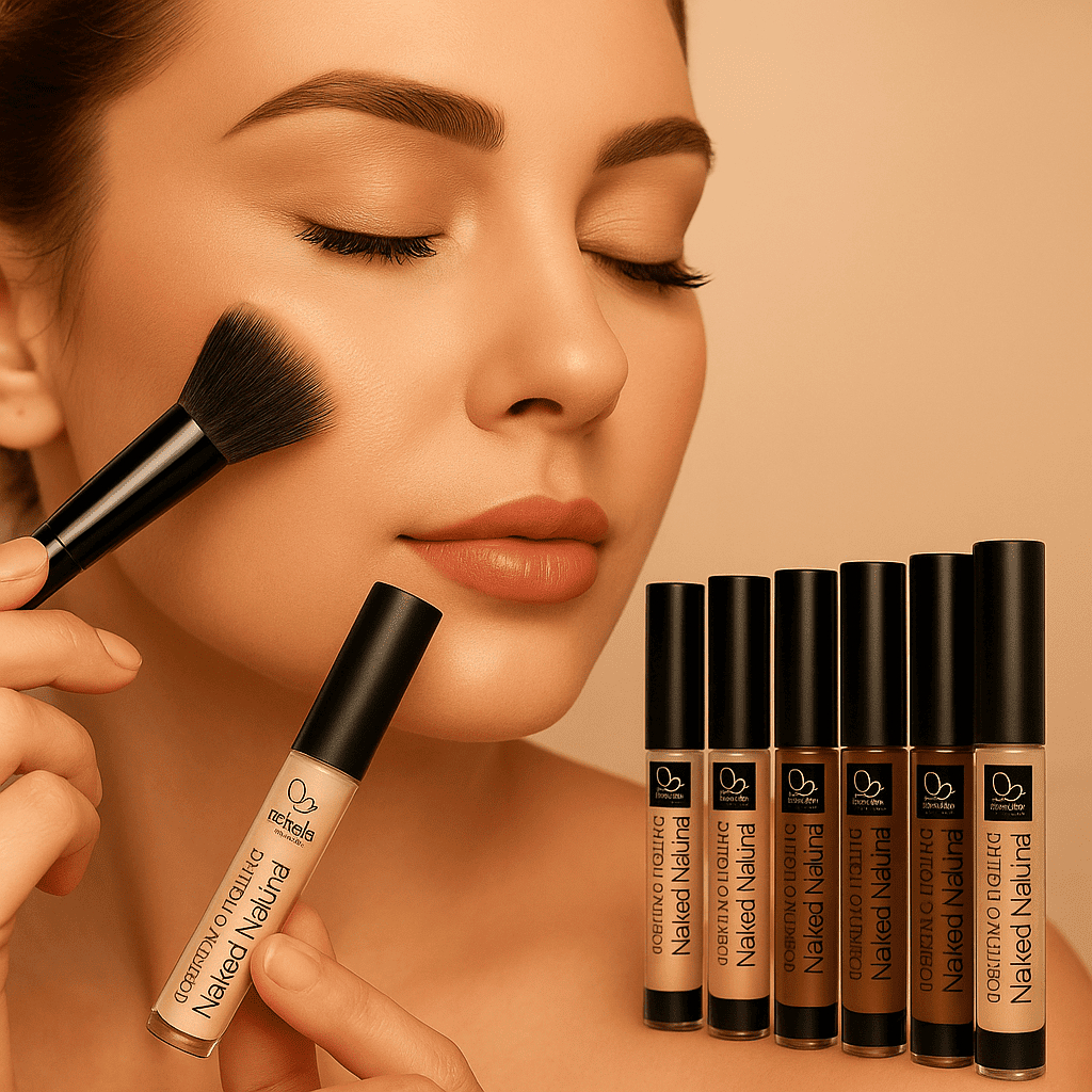 Corretivo Líquido Febella Naked Natural: Longa Duração e Efeito Matte Sem Craquelar Cobre Olheiras