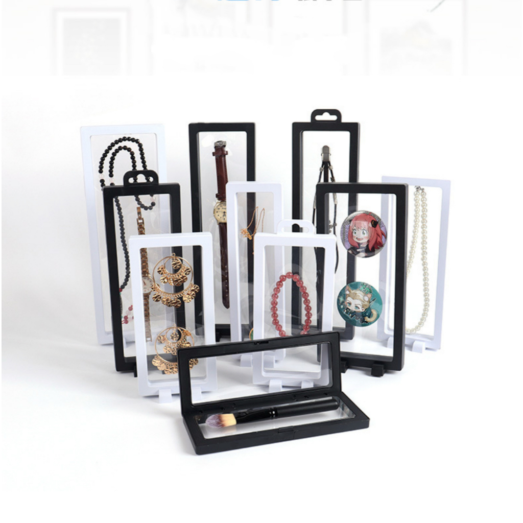 Kit  caixa de armazenamento de joias anti oxidação de filme PE personalizada com bases cores aleatórias 23cm×9cm em Oferta na Shopee