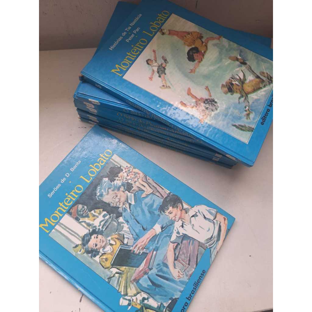 Coleção o sítio do picapau amarelo - Livros de capa dura - Monteiro Lobato