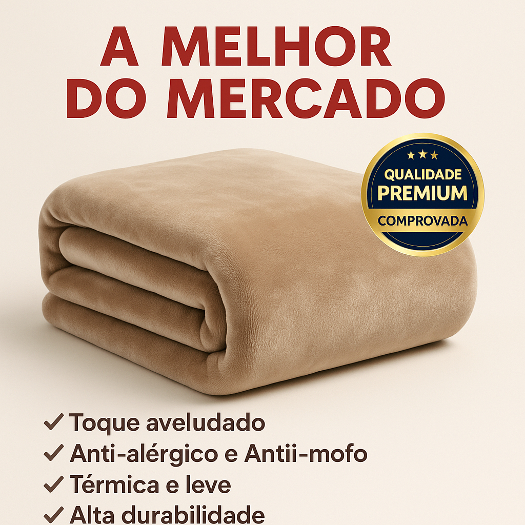 cobertor casal manta grossa gigante em Oferta na Shopee