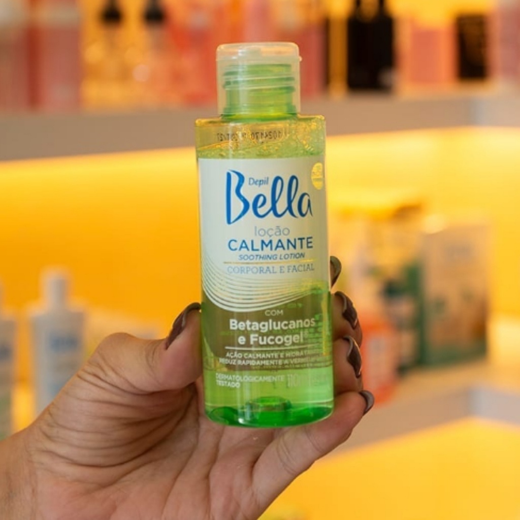 Loção Facial Calmante Facial Depil bella 110 ml