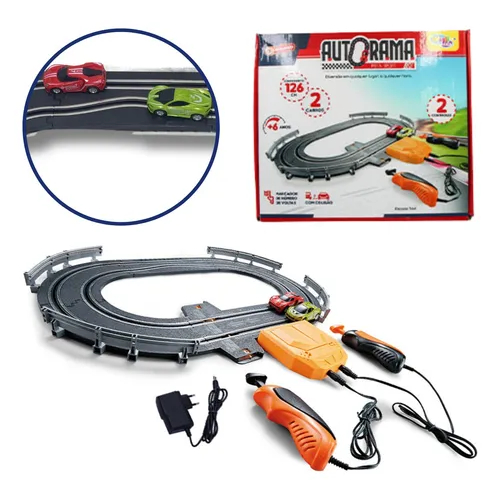 Autorama Brinquedo Pista Sport com Dois Carros