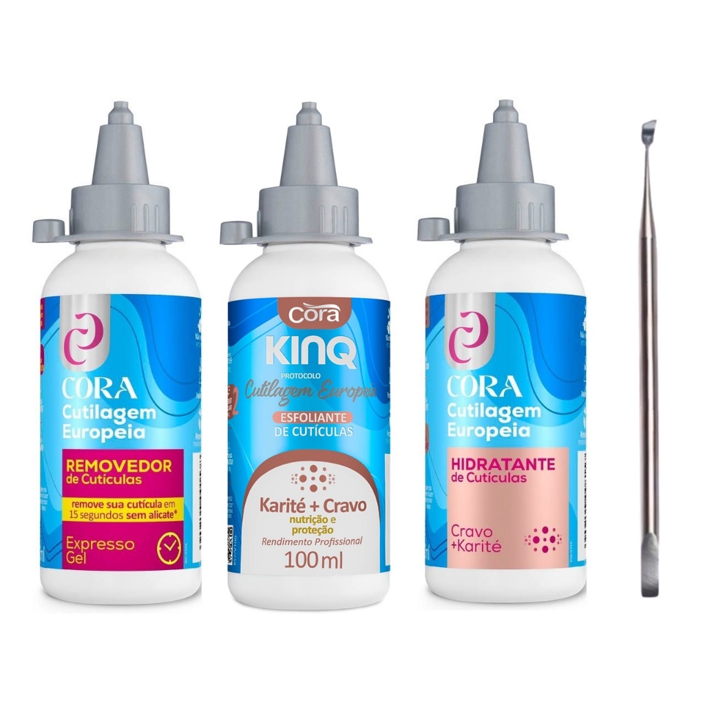 Kinq Removedor, Esfoliante, Hidratante Empurrador de Cutículas Ponta Dupla em Oferta na Shopee