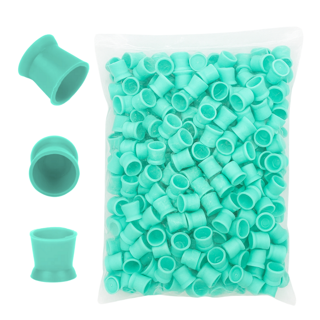 Batoque Silicone Artpig Ventosa Médio Tatuagem 100un 2 Cores