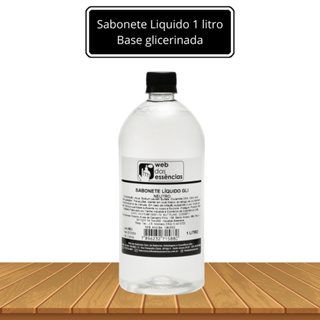SABONETE LIQUIDO - BASE GLICERINADA ( 1 LITRO ) TRANSPARENTE - em Oferta na Shopee