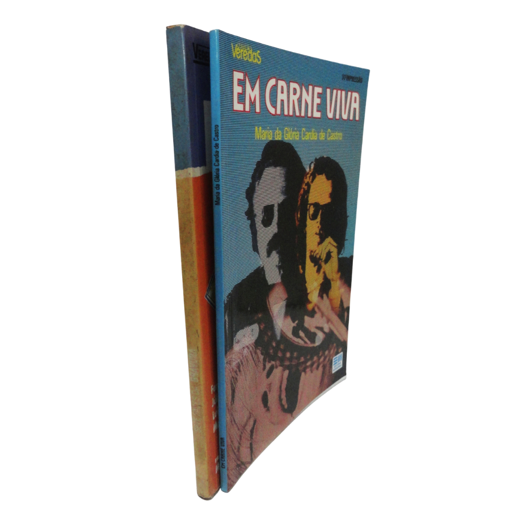 Kit 2 Livros Coleção Veredas Em Carne Viva  Maria da Gloria C. de Castro + Sete Faces Da Bravura Org. Marcia Kupstas