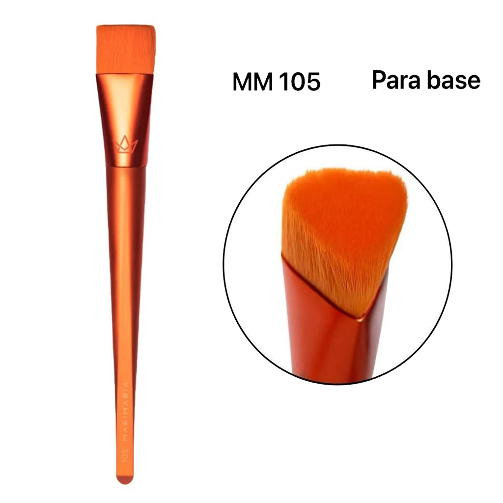 Pincel para Base Pó Corretivo Contorno Iluminador-Mari Maria Makeup-NM105 BAZ