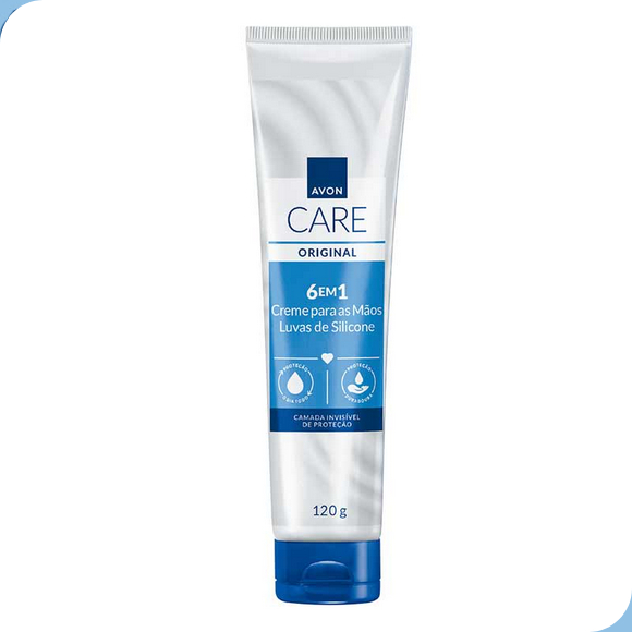 Avon Luvas de Silicone Creme Protetor para Mãos 120g