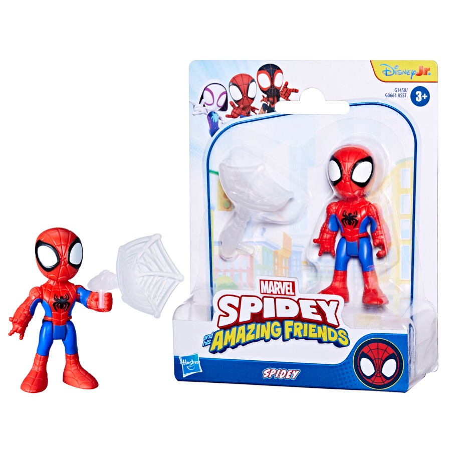Boneco Marvel Spidey & Seus Amigos Spidey com Acessório - Hasbro G14585 em Oferta na Shopee