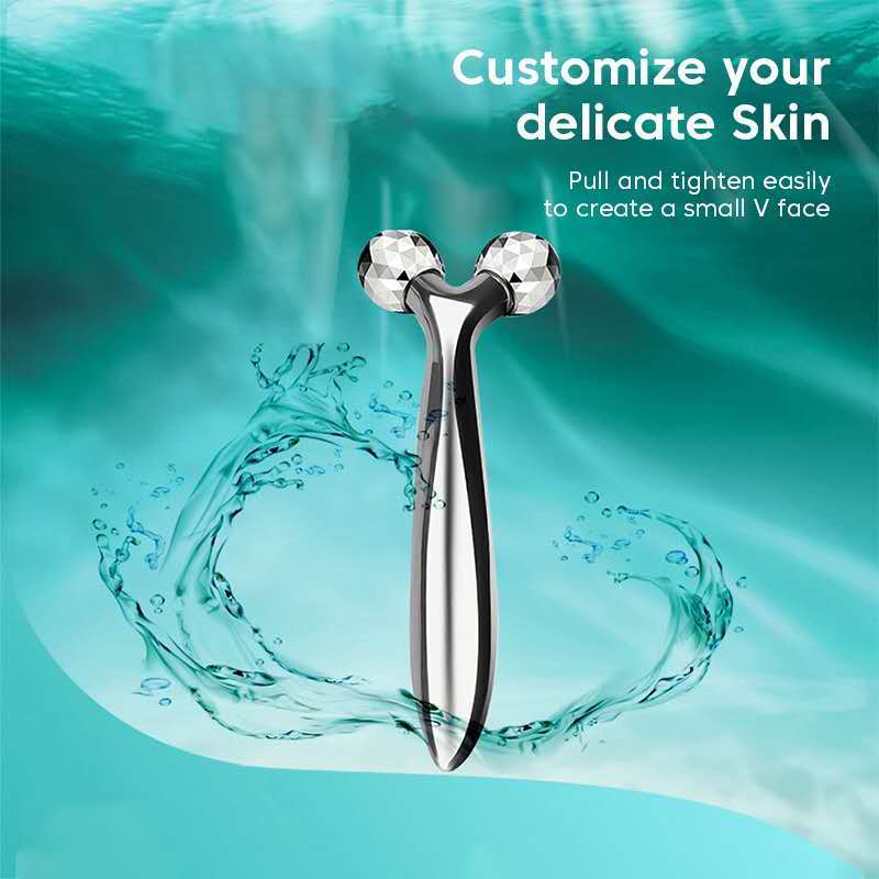 Massageador Facial 3d, Facial Roller, rolo de rosto, em Oferta na Shopee