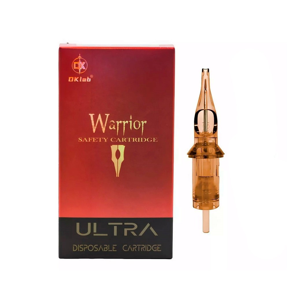 Kit Cartucho Warrior Dklab 20 Unds Tatuagem profissional traço pintura