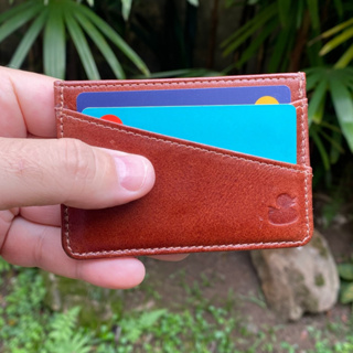 Porta Cartão Compacto Couro Legitimo com Estilo Versátil e Funcional em Oferta na Shopee